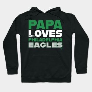 Papa Loves the Philadelphia Eagles Hoodie